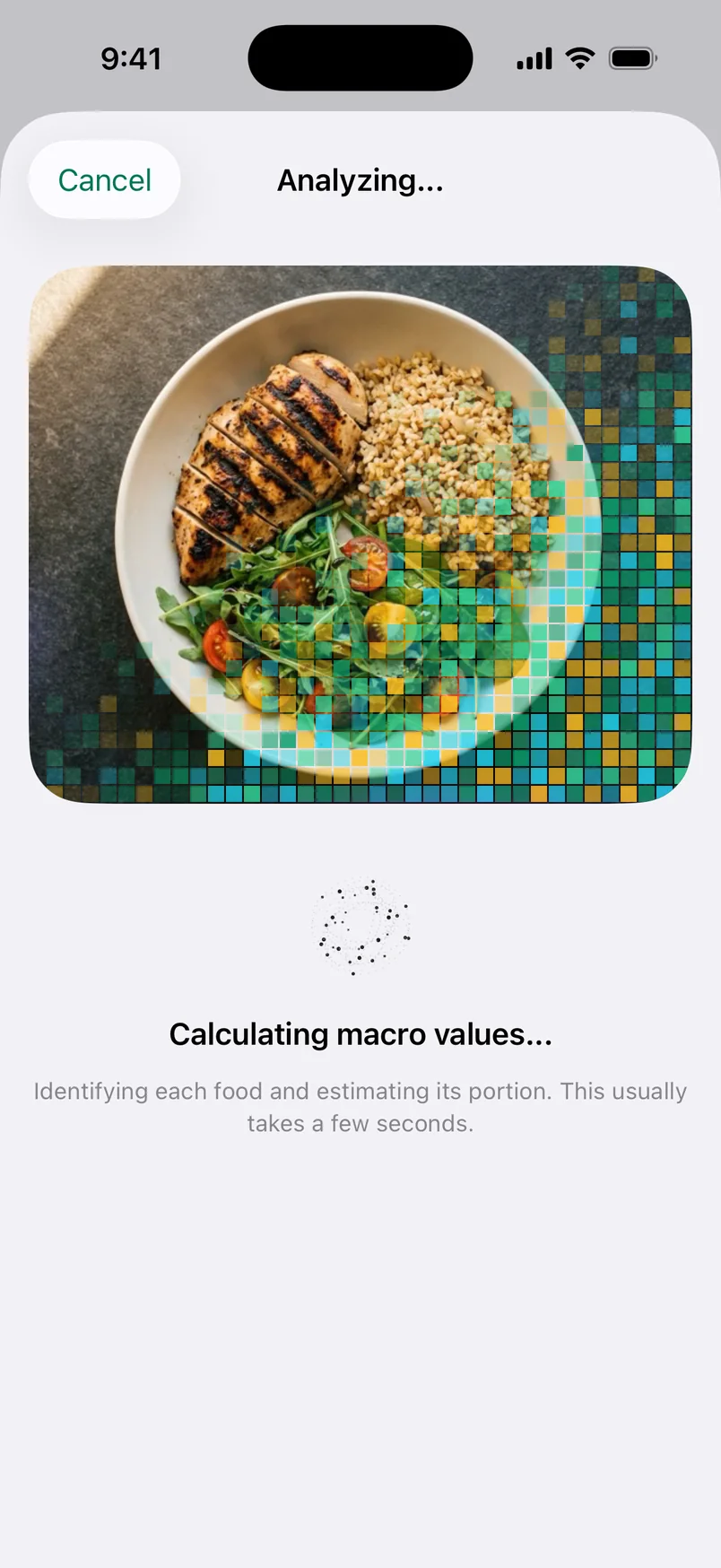 Foodmetric: عداد السعرات ذكي